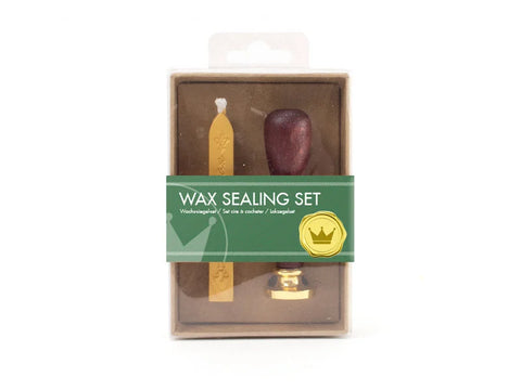 Wax sealing set, Crown stamp